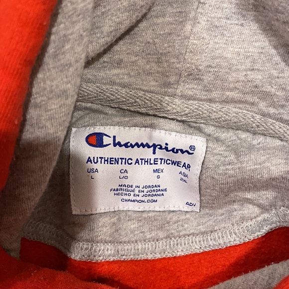 Red Champion Hoodie - Picture 3 of 4